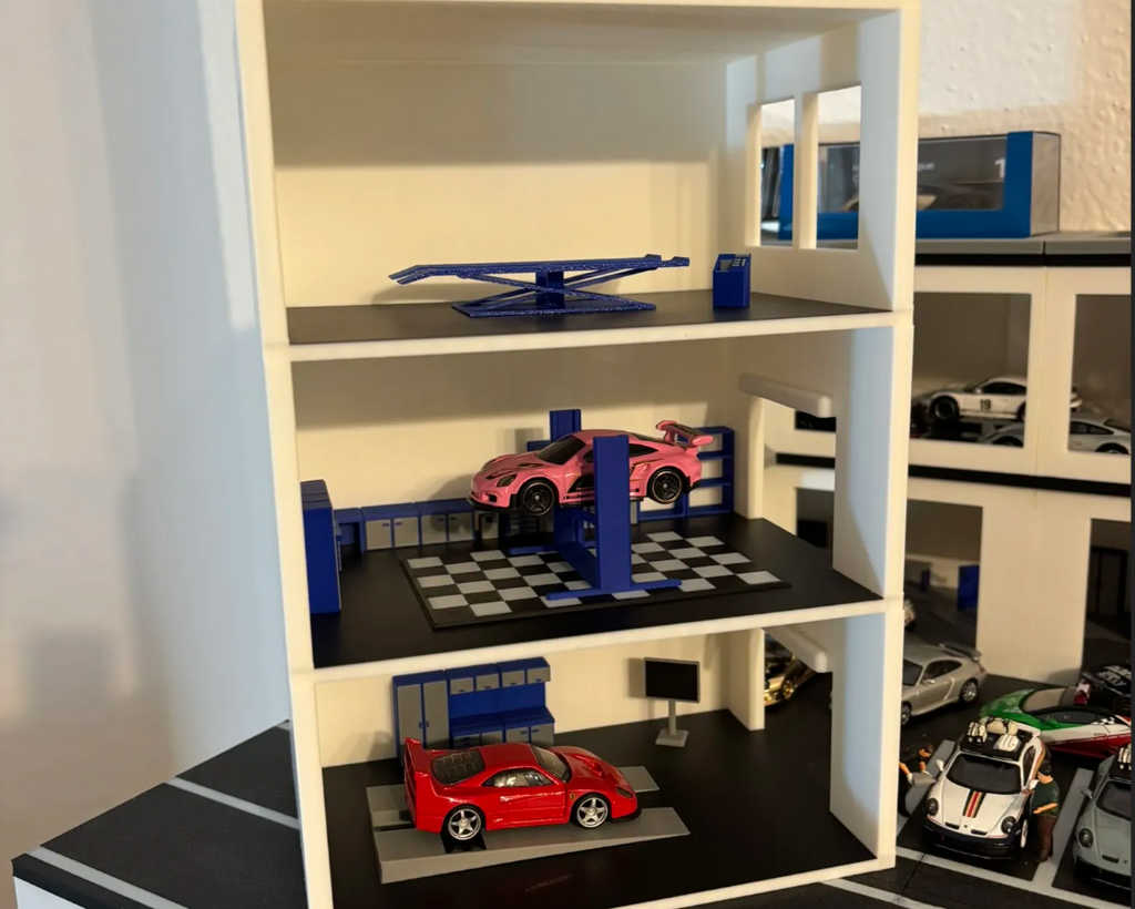 Hot wheels modular garage (3 stories)
