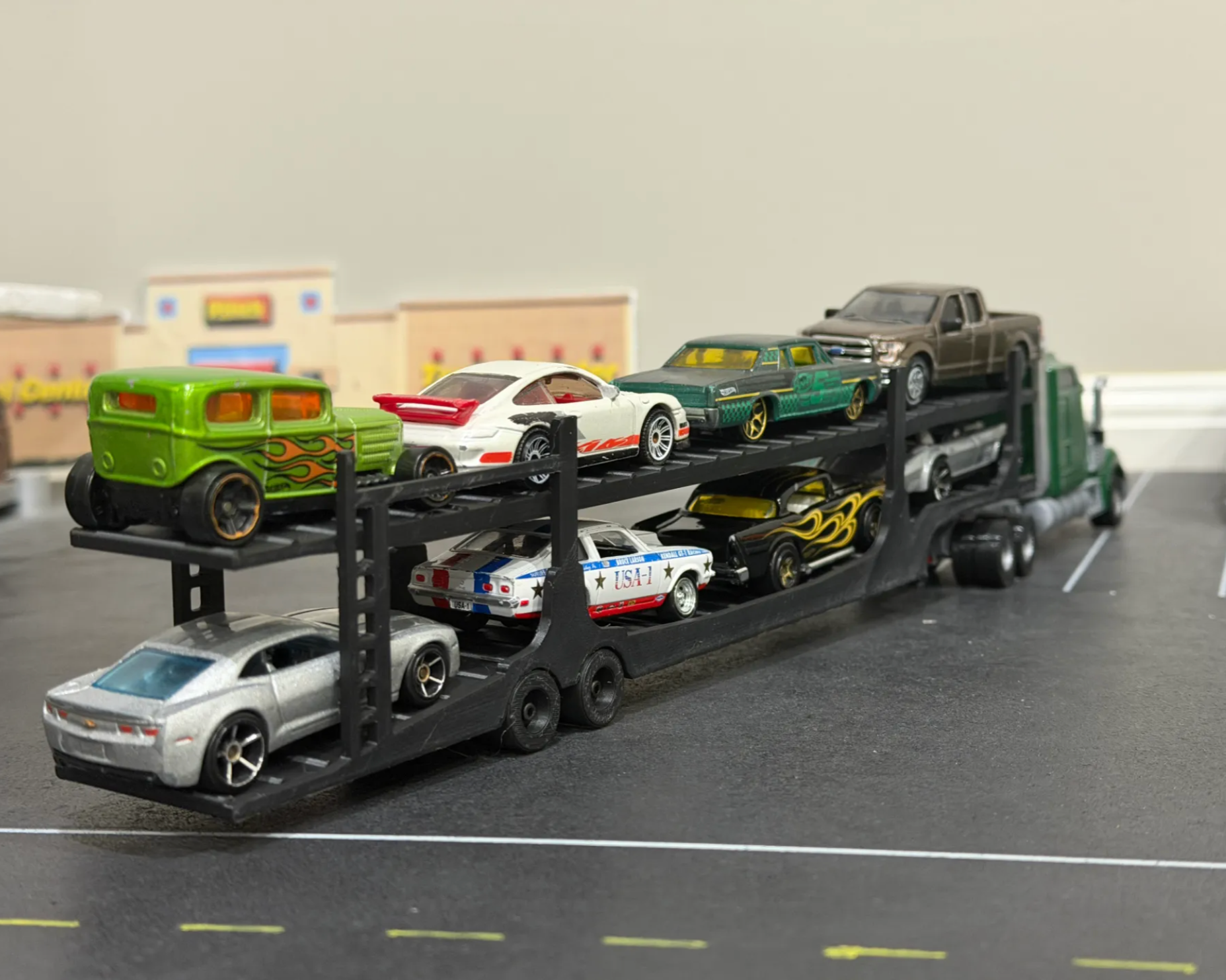 Car transport trailer