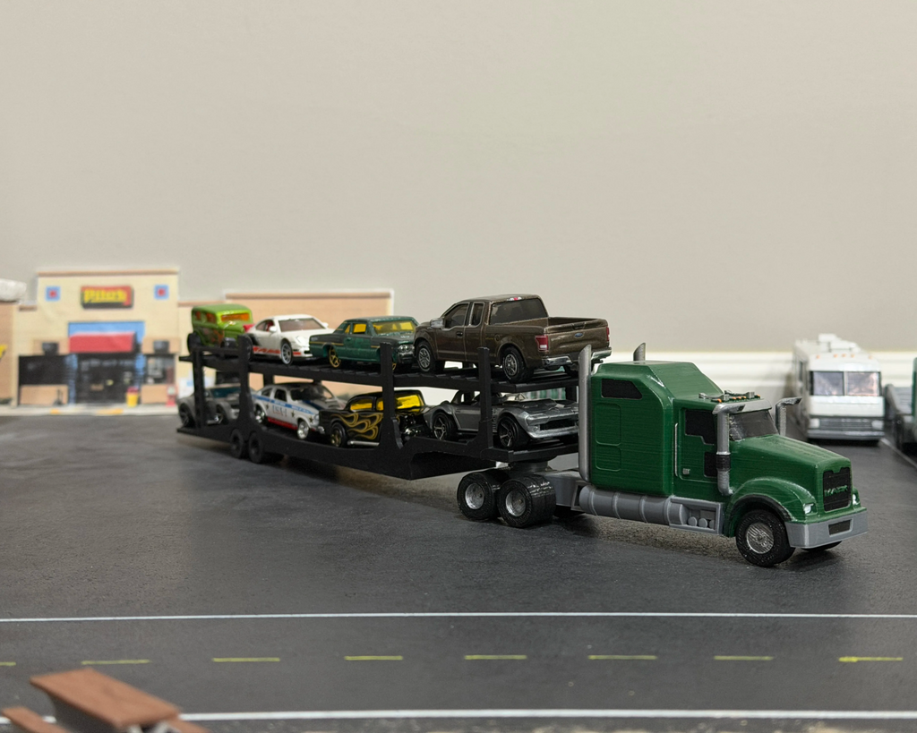 Car transport trailer
